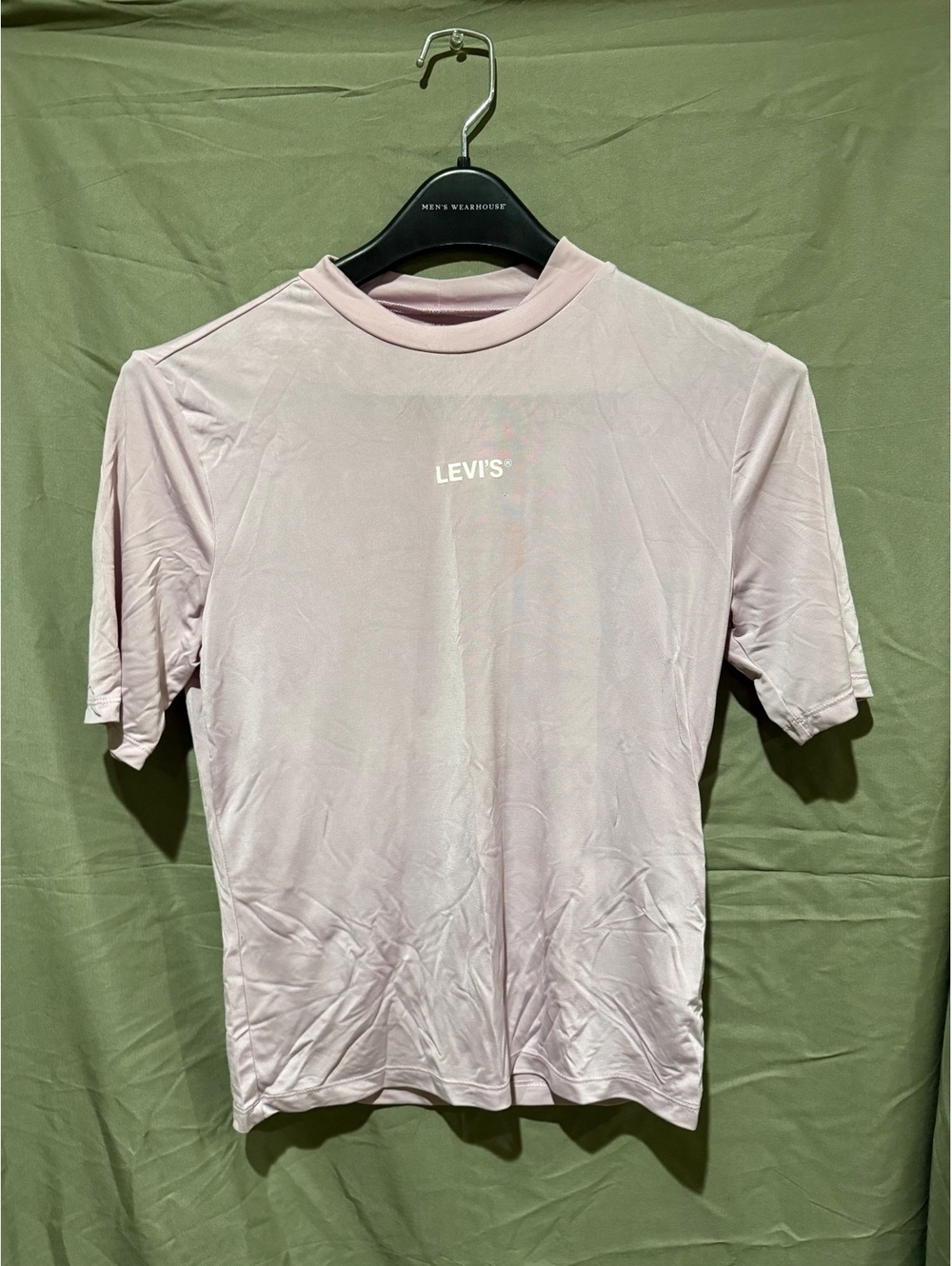Levis Light Pink Short Sleeve T Shirt athletic [COPY]
